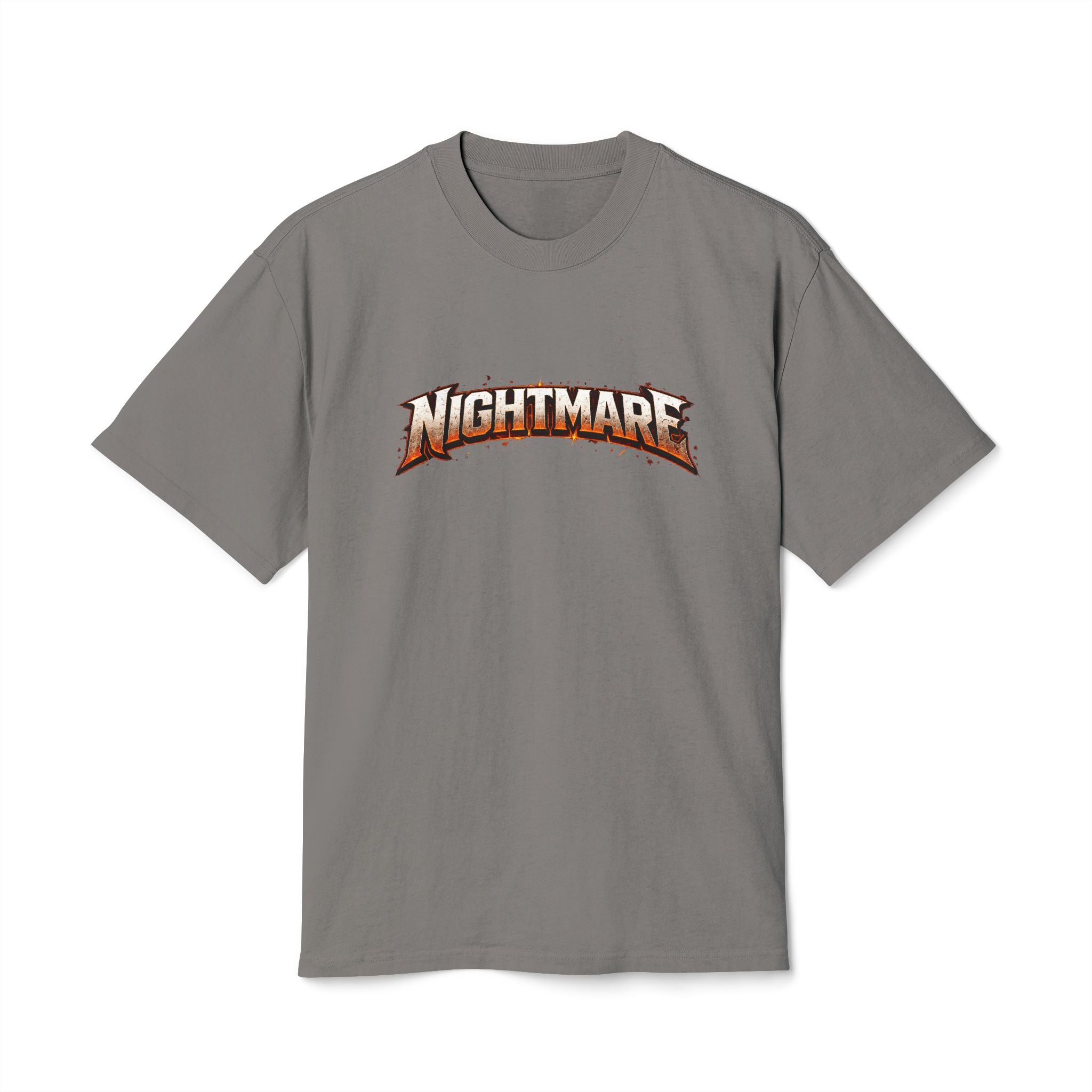 Nightmare Gym Tee — Heavyweight Vintage Workout T‑Shirt
