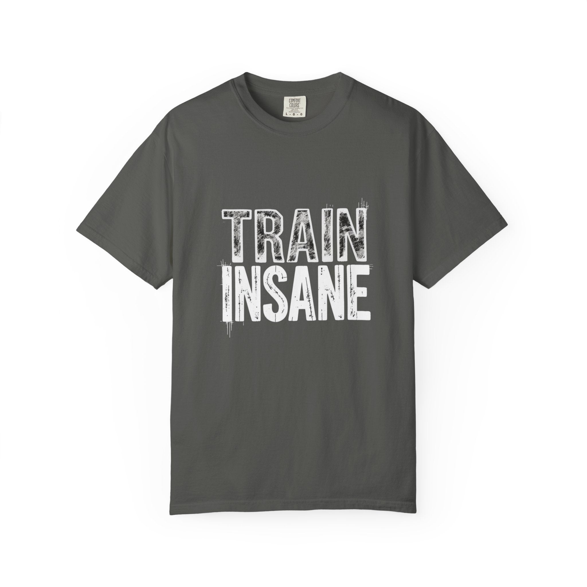 Train Insane T-Shirt — Motivational Gym Workout Tee